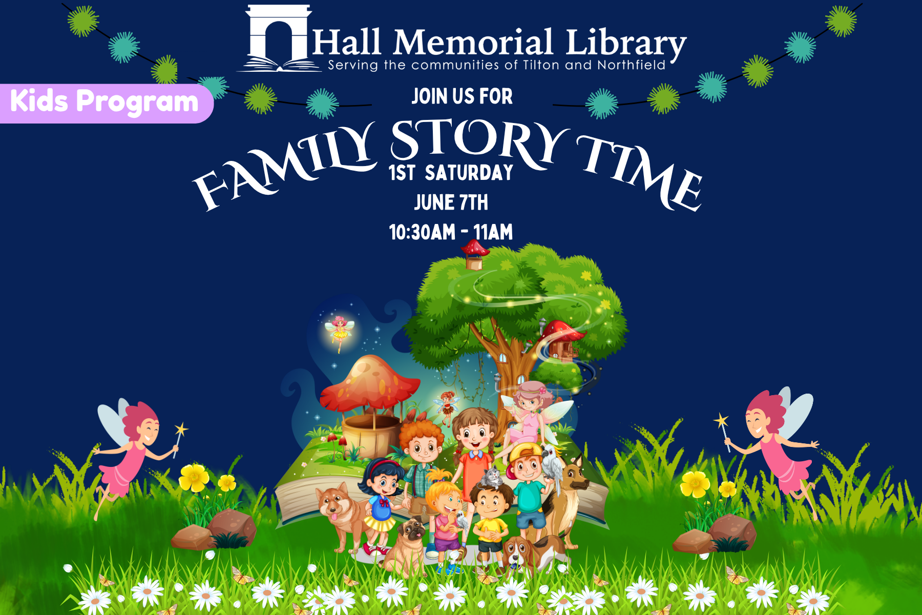 Family Storytime: June 7th 10:30 am