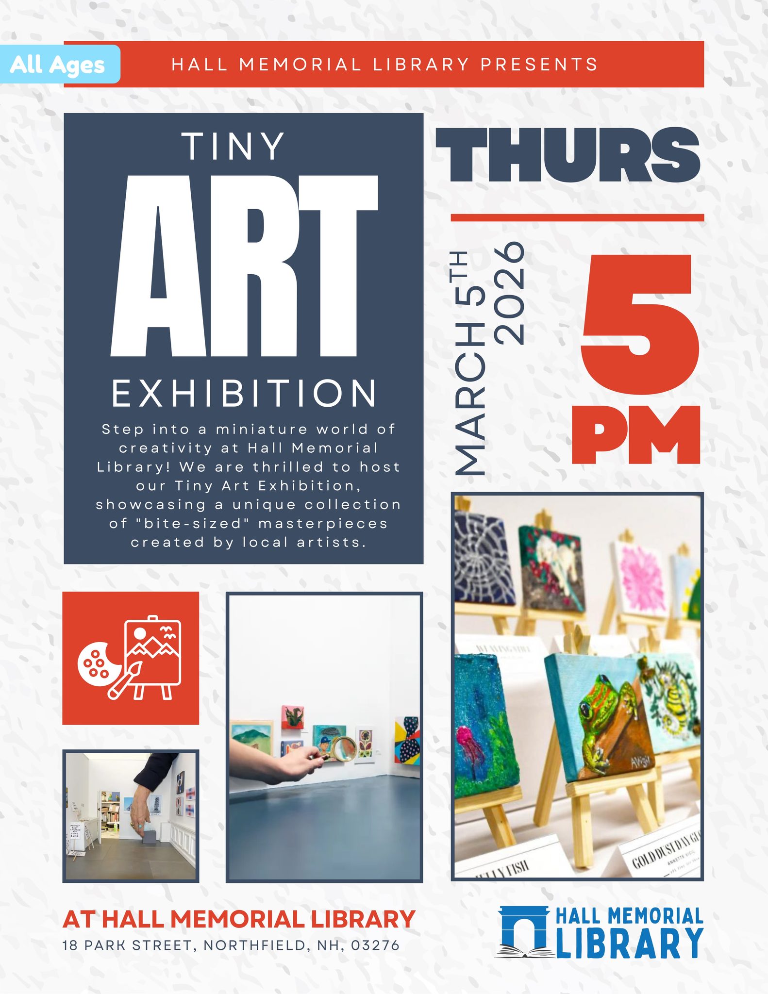 Call for art submissions to the library