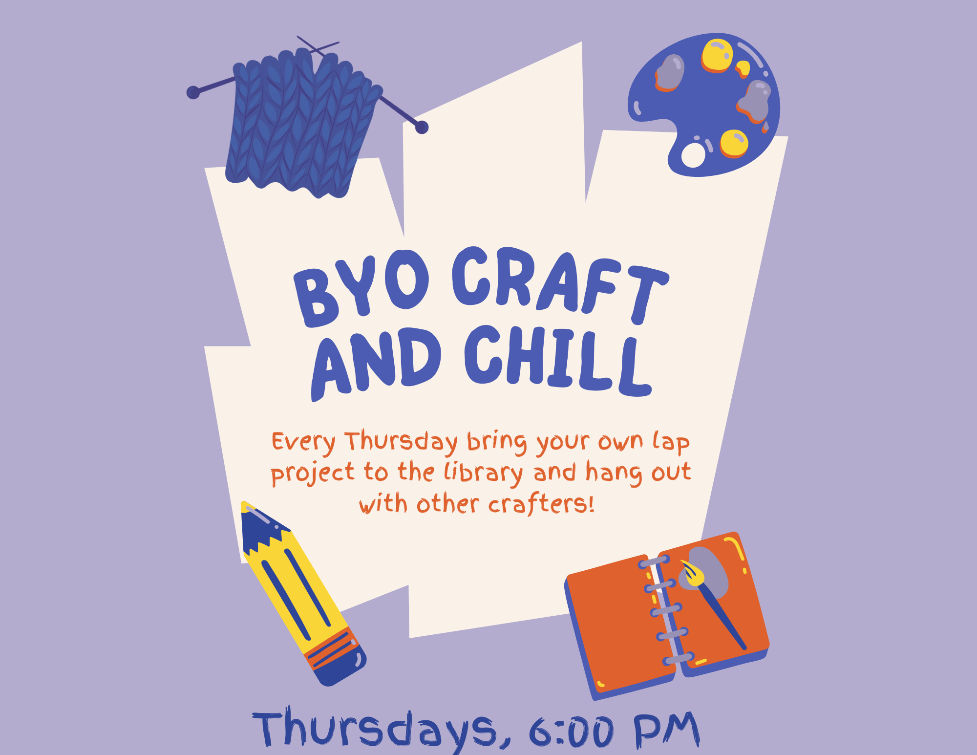 BYO craft and chill