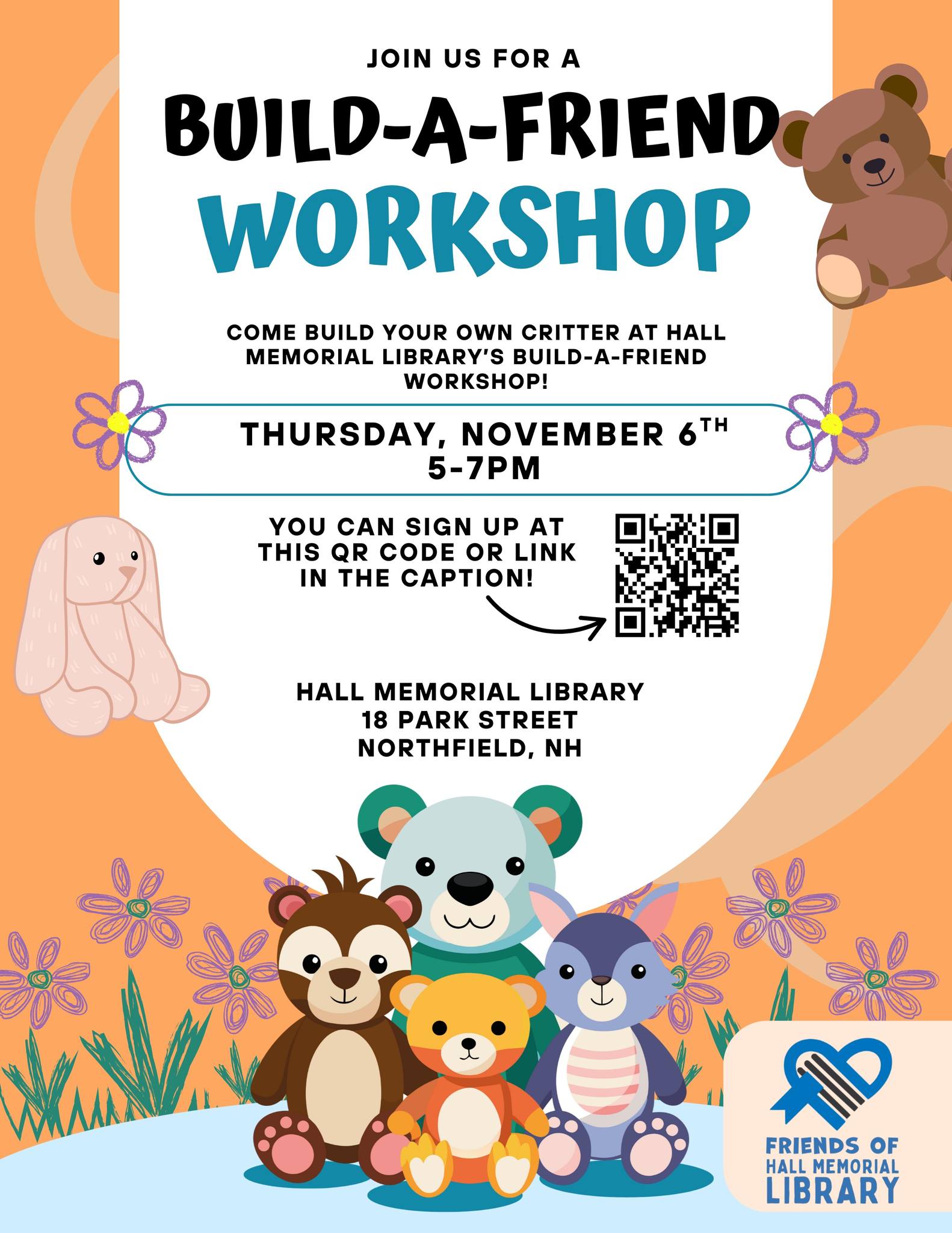 build a friend with friends of the library