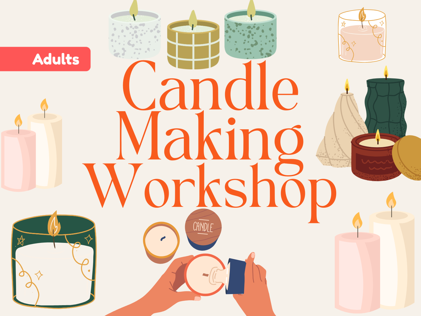 Candle making workshop