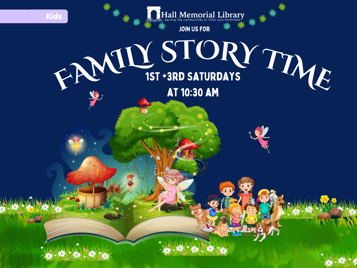 Storytime on Saturdays