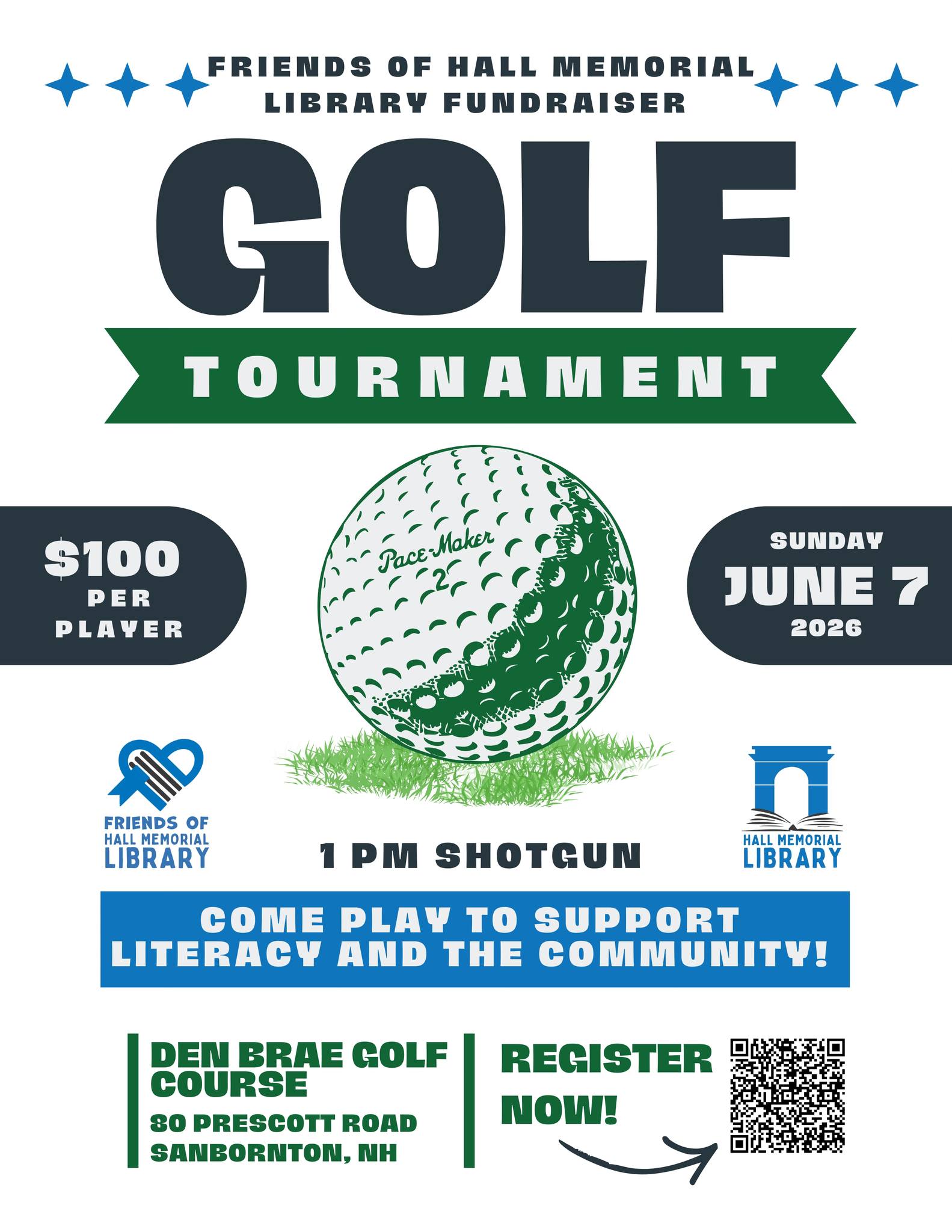 Friend of HML Golf Fundraiser Flier