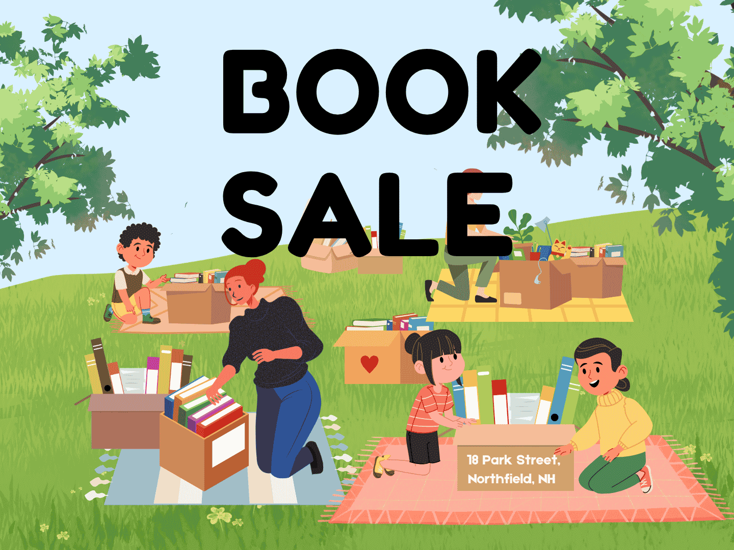 Fill a bag of books for only $5! OR fill one of our brand new, limited edition tote bags for $25! 