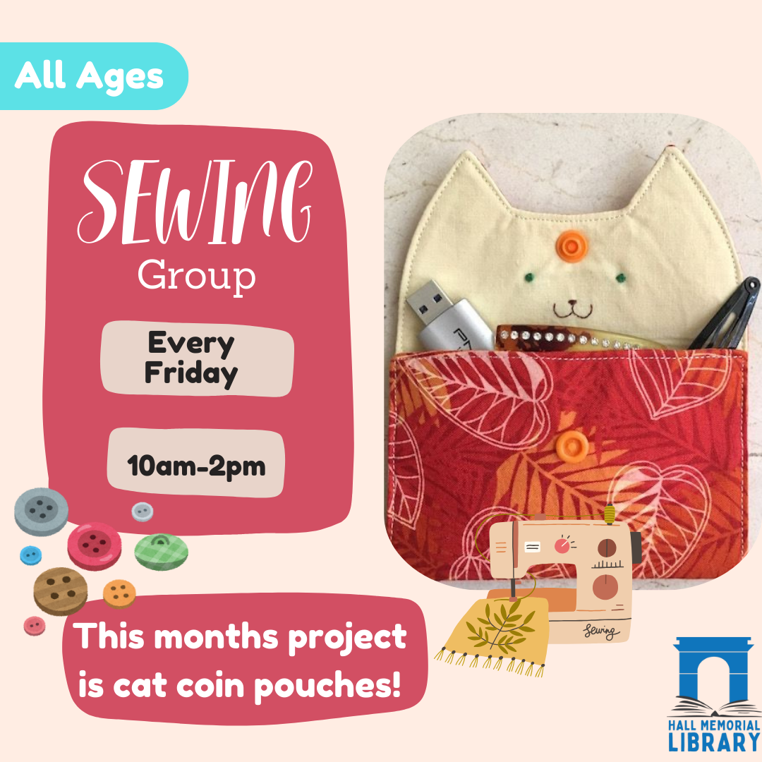 sewing group cat pouches