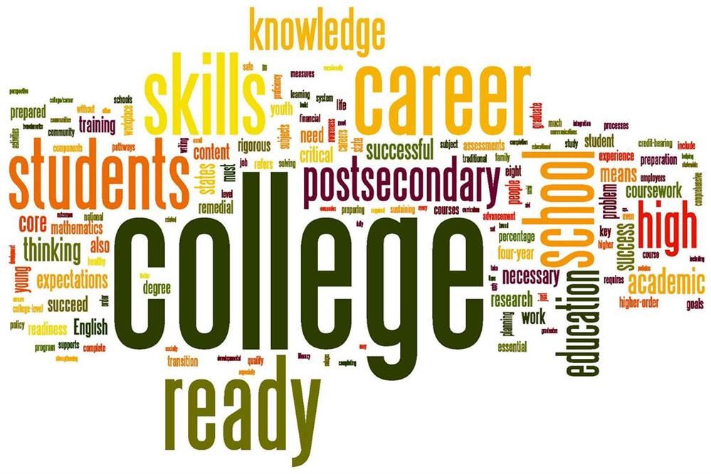 college word cloud