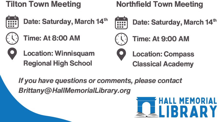 March 14th town meeting