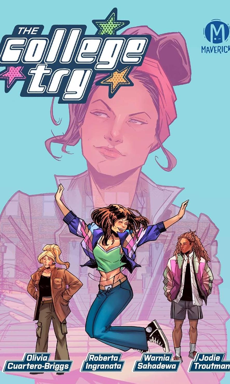 The College Try graphic novel book cover 