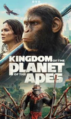 kingdom of the planet of the apes dvd cover