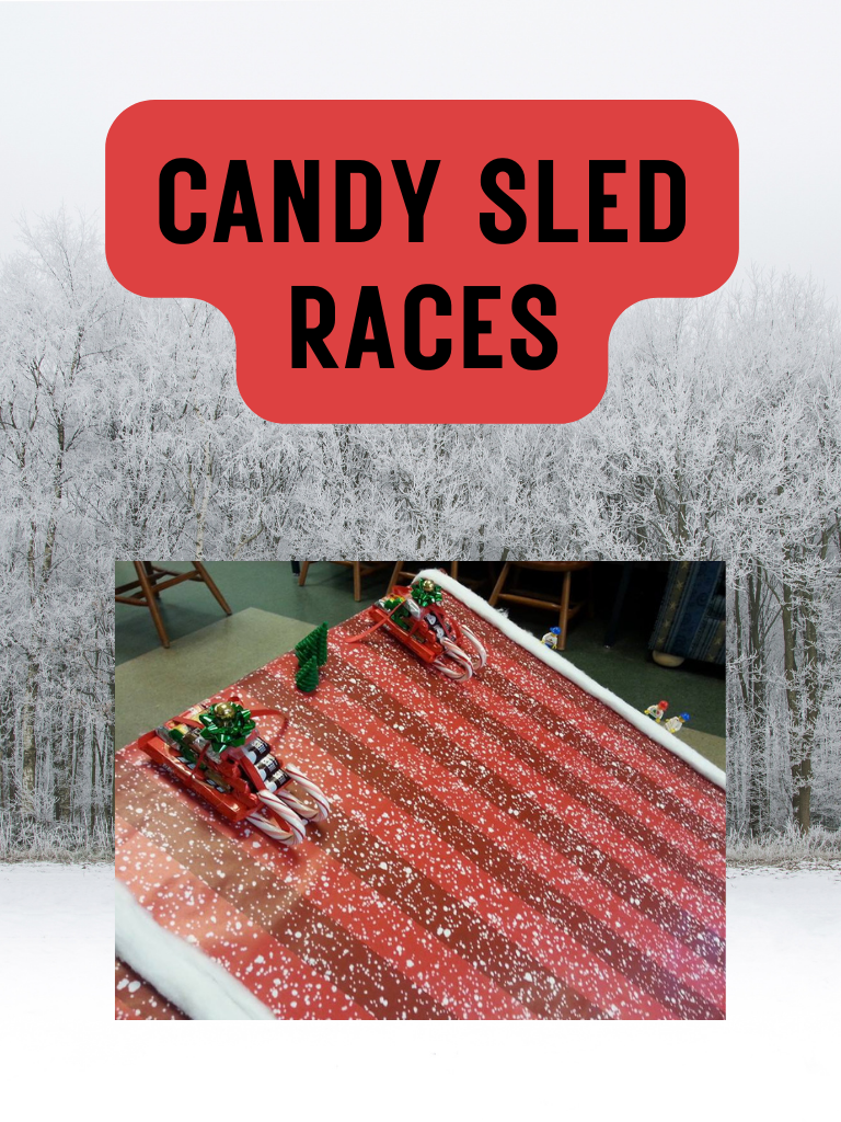 candy sled races