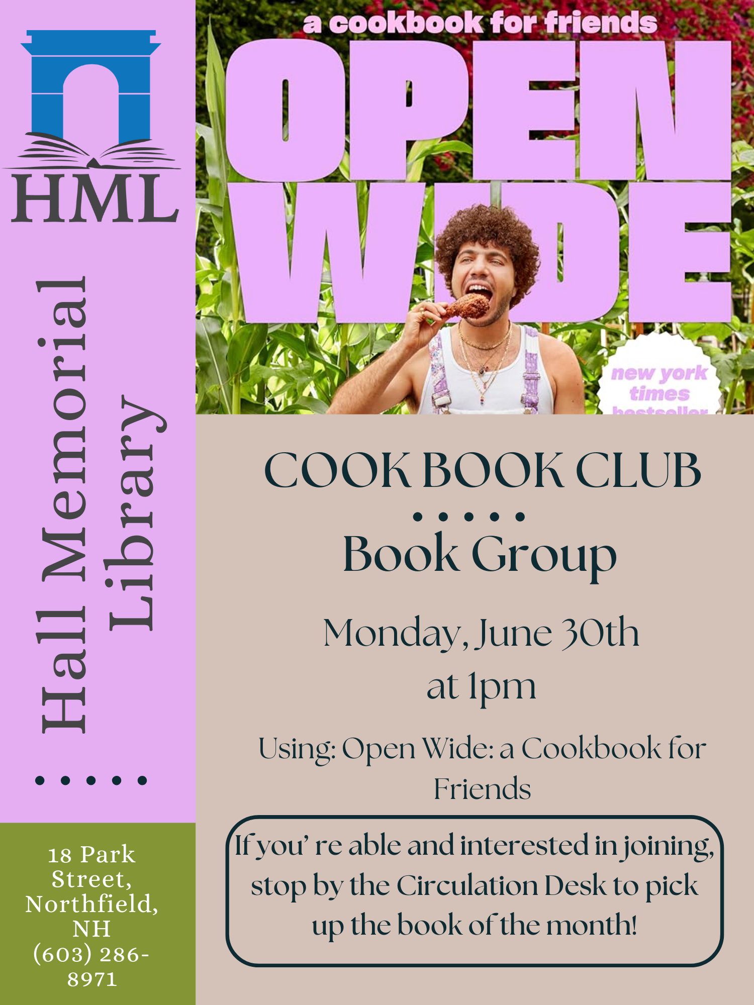 open wide book cover