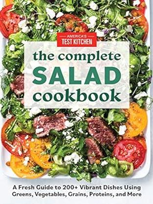The complete salad cookbook cover