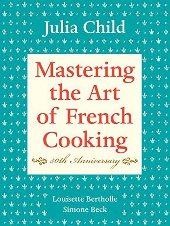 mastering the art of french cooking book cover