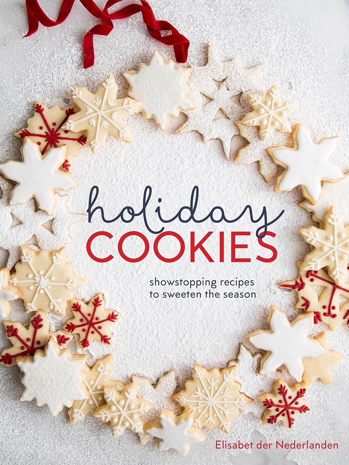 Holiday cookies book cover