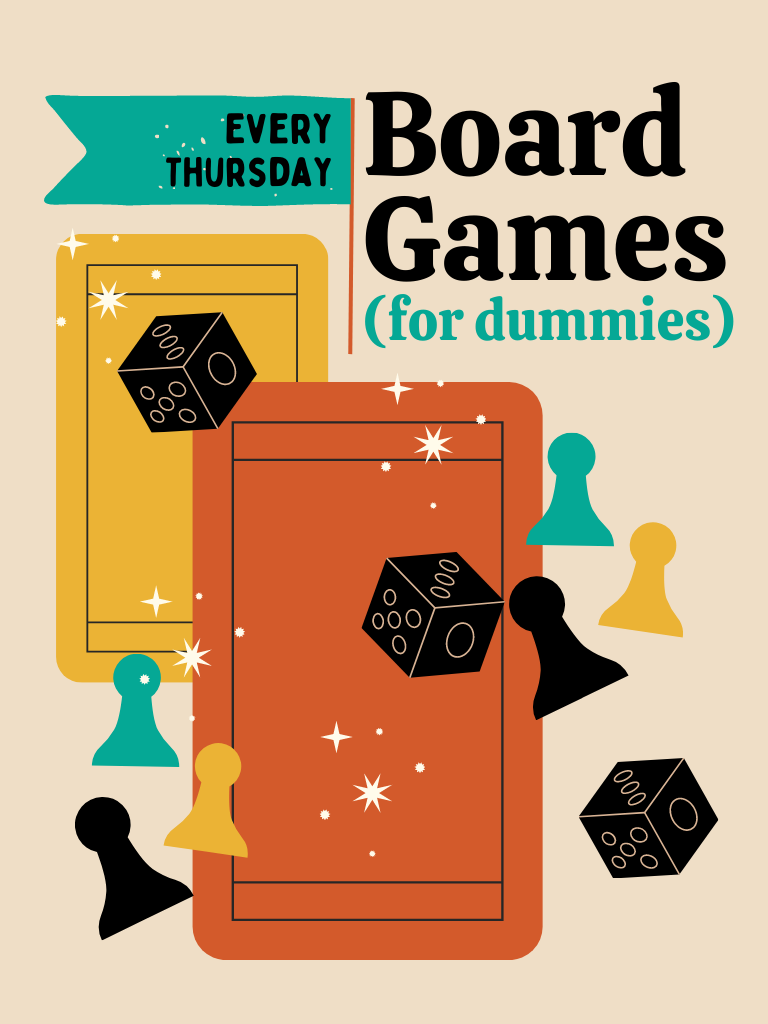 Board Games for Dummies graphic