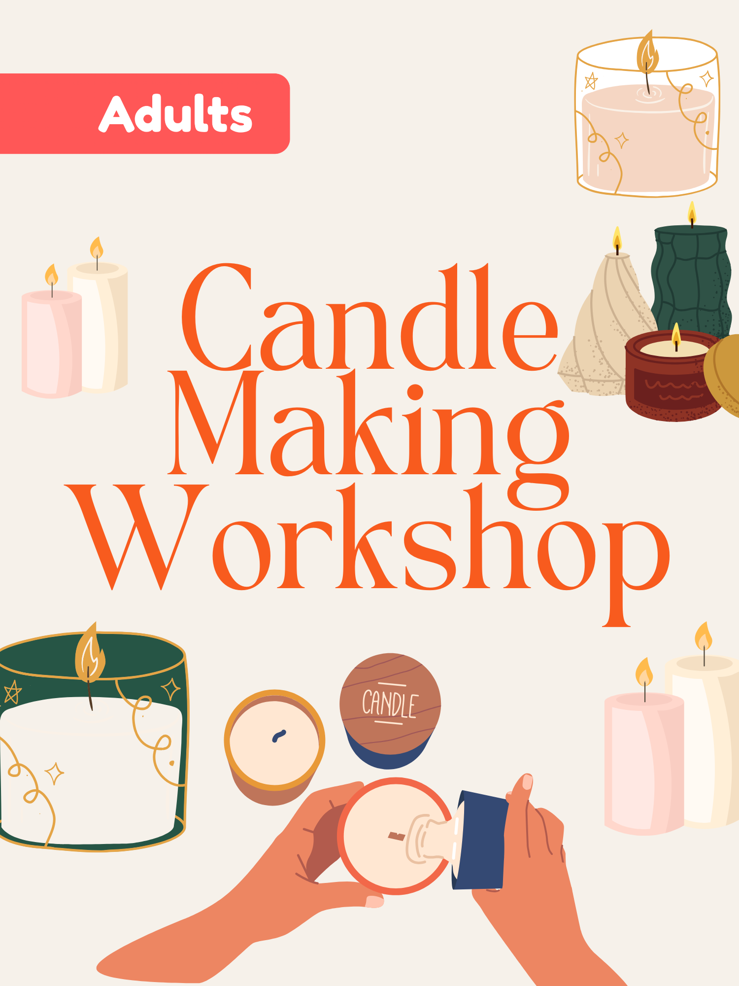 candle making workshop