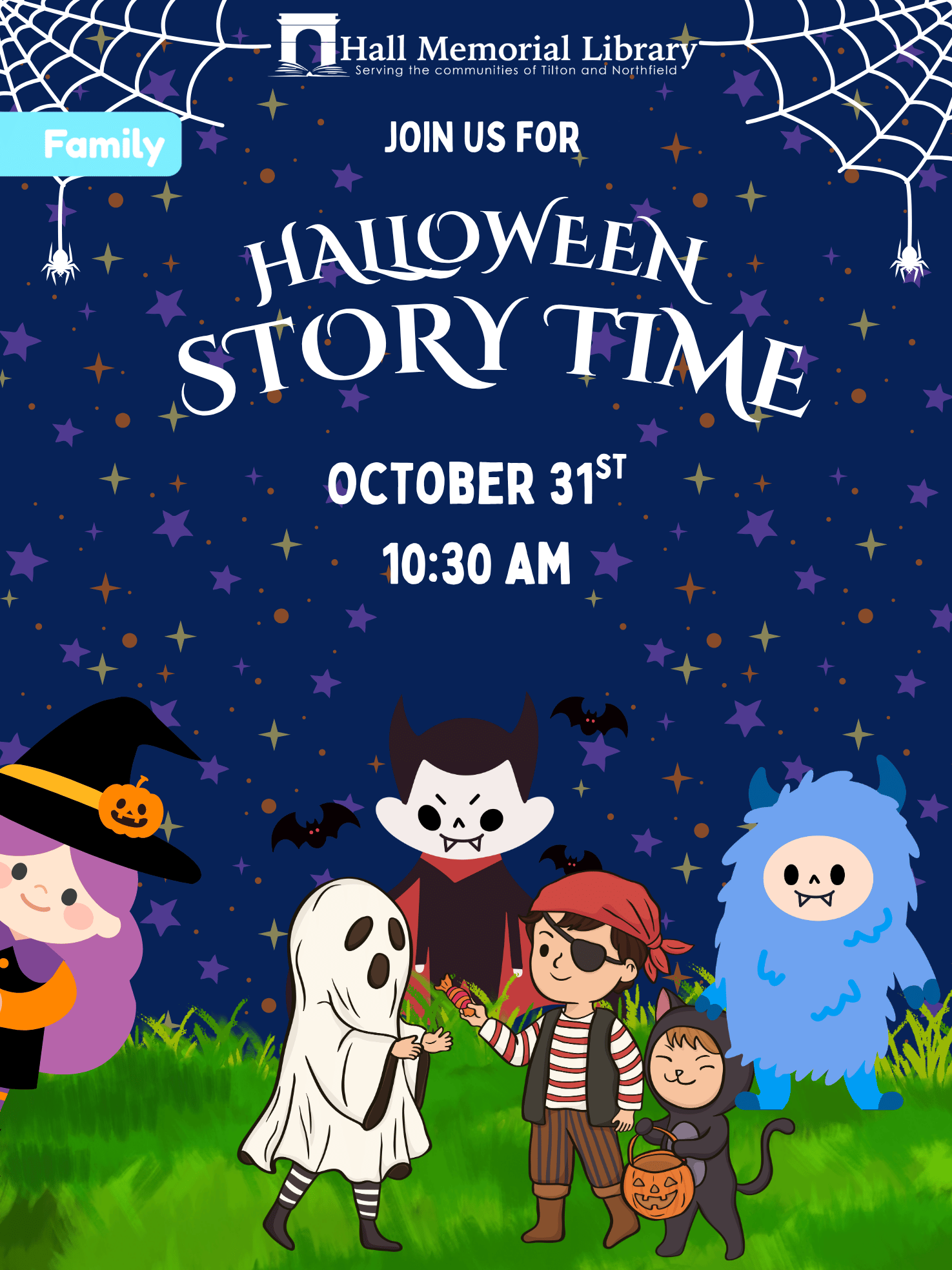 Halloween Storytime & Costume Parade