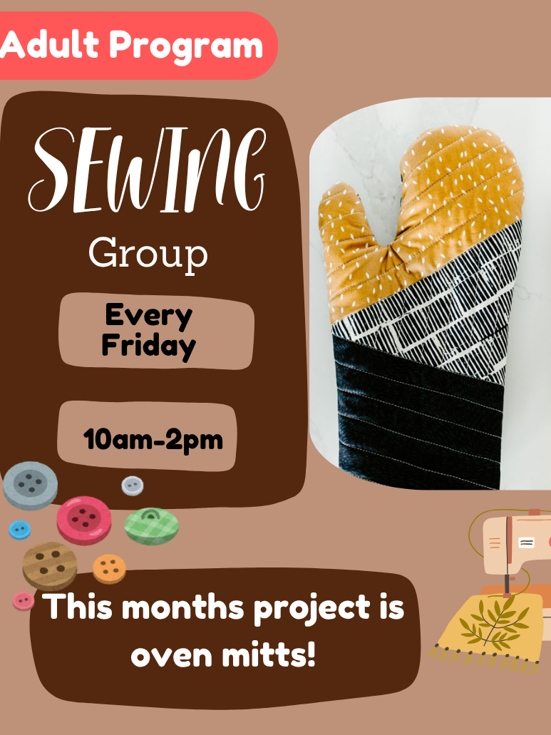 November Sewing Project is Oven Mitts!