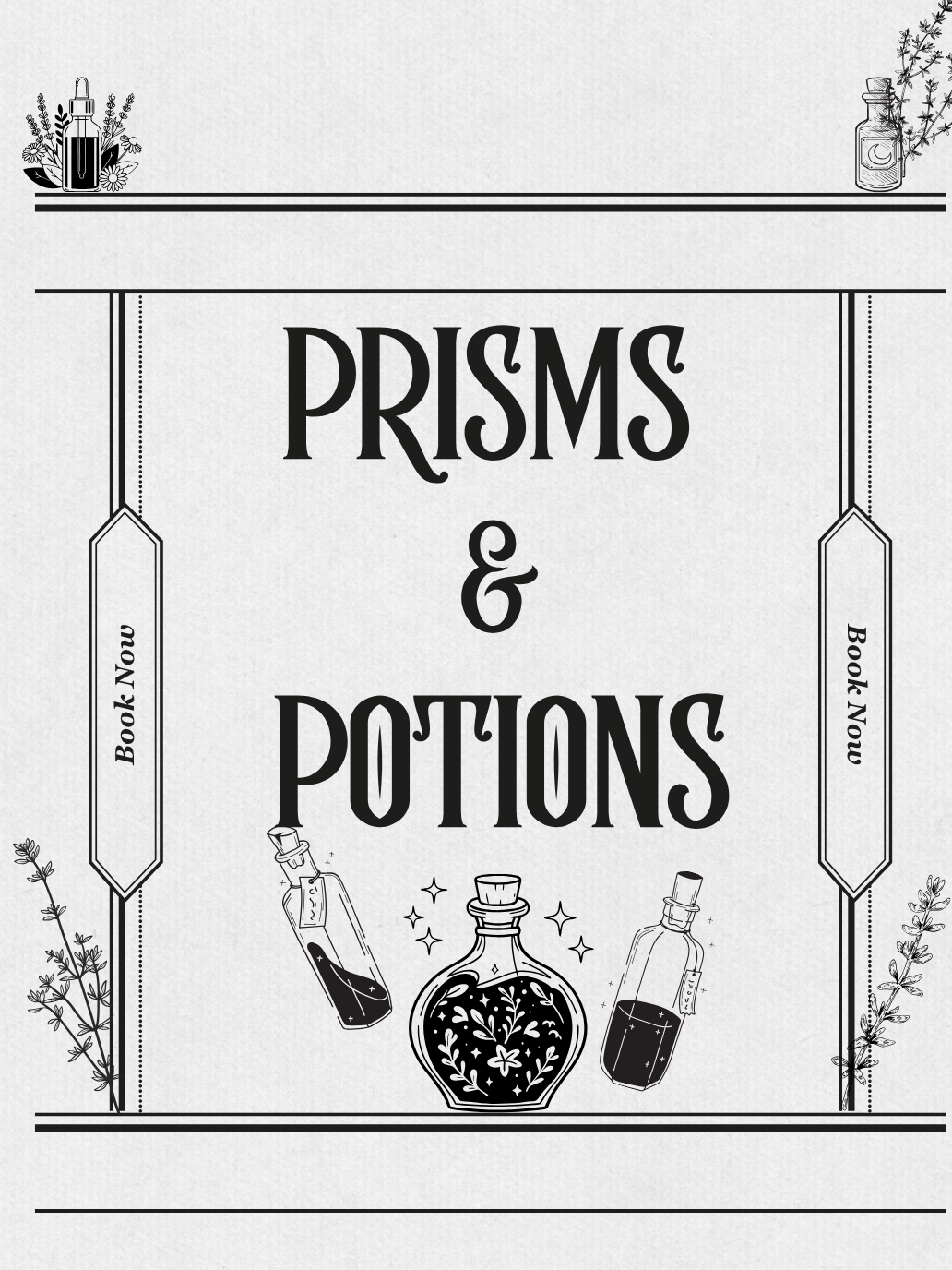 Prisms & Potions (Fri 11/20 at 5pm) Join us to make spell jars!
