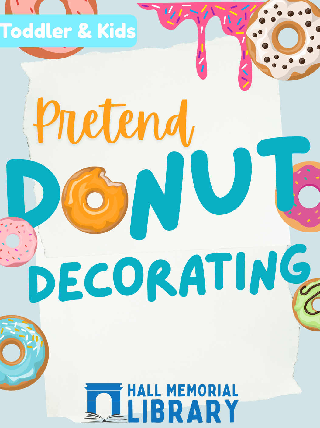 Pretend Donut Decorating