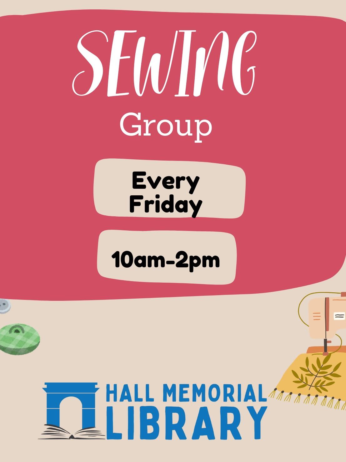 SewingonFridaysattheLibrary