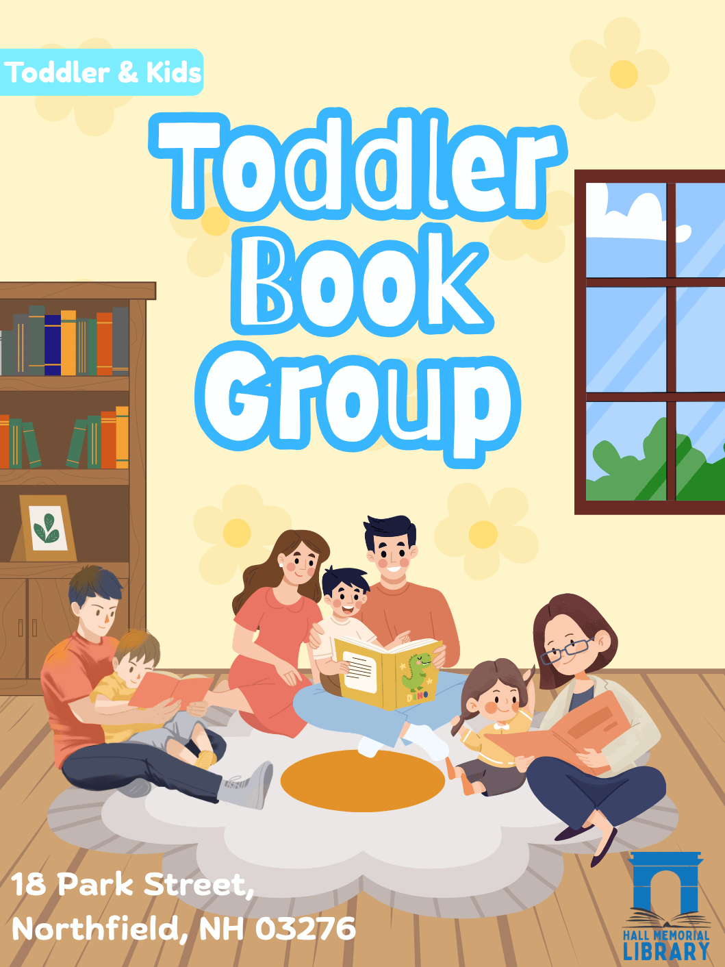 Toddler Book Group-Monday October 26th