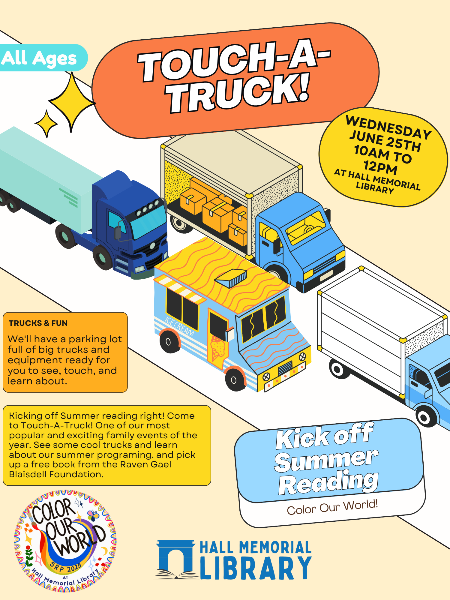 trucks in traffic