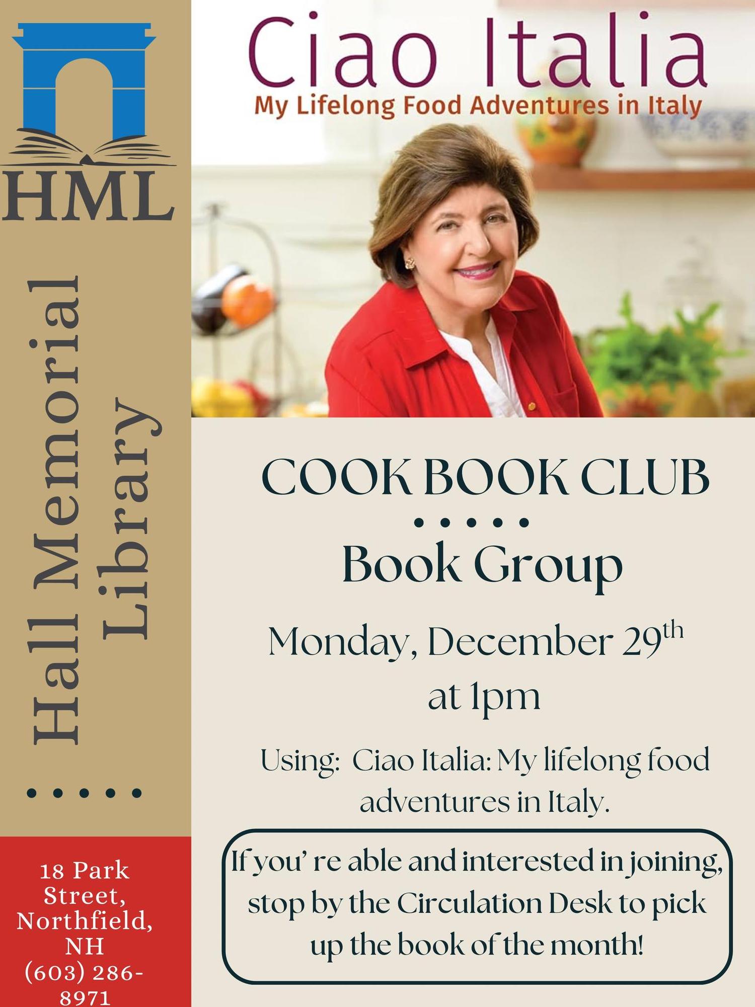 cookbook club december