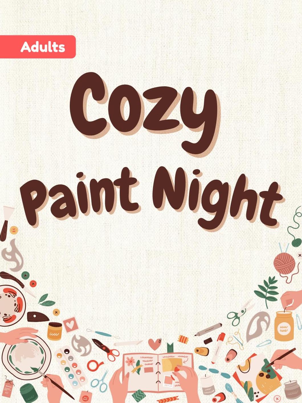 Register for Cozy Paint Night! 