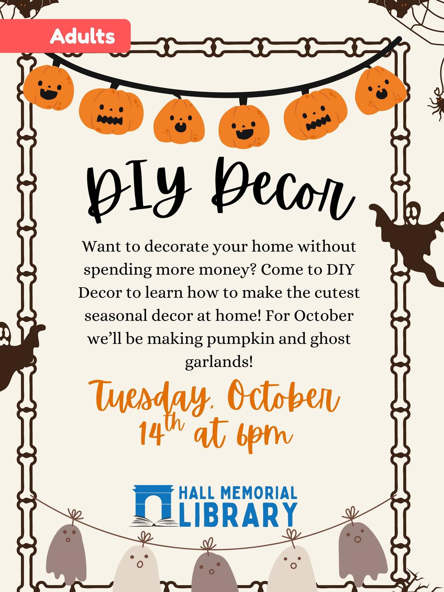 halloween decorations diy flier