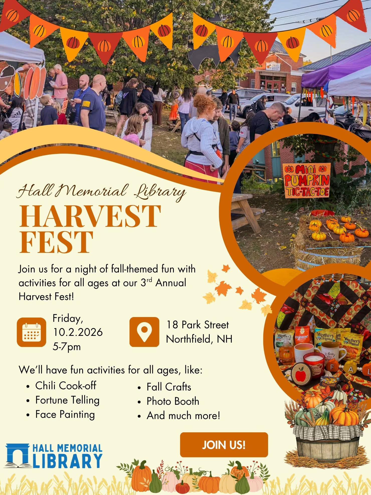 Harvest Festival at HML: 10.2.26 5pm