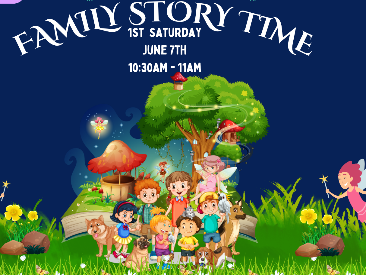 Family Storytime: June 7th 10:30 am