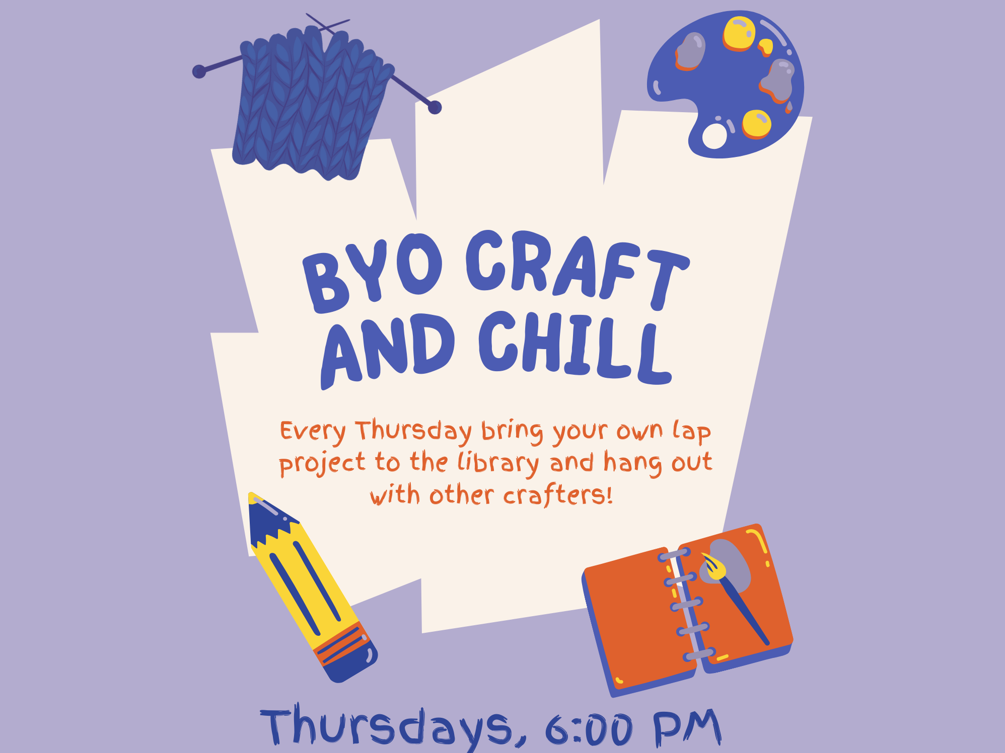 BYO craft and chill