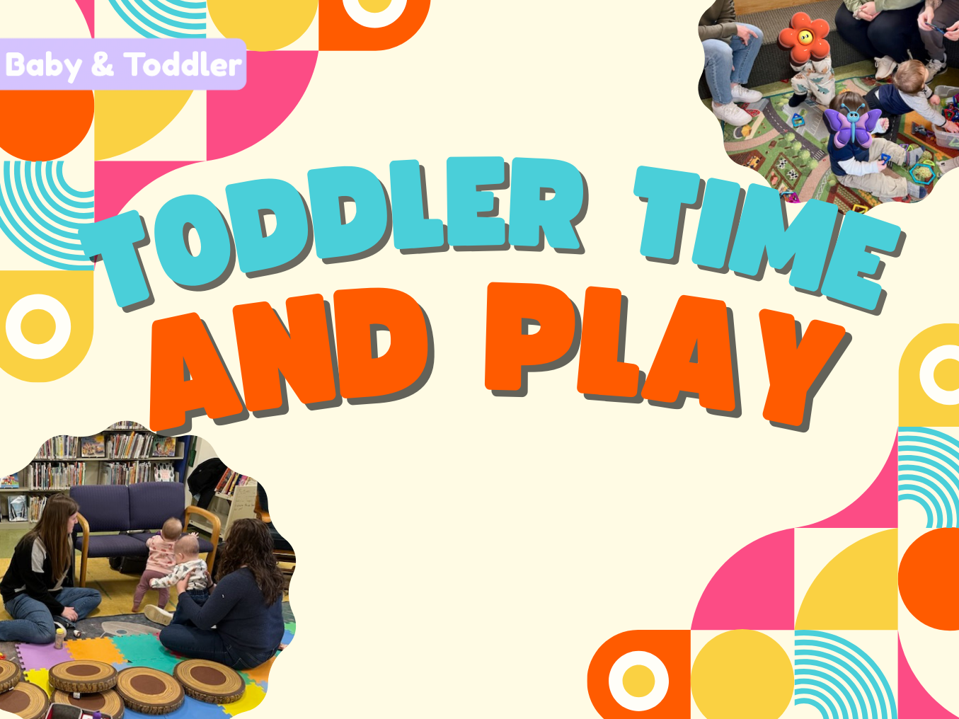 Toddler Time 11 am on Tuesdays