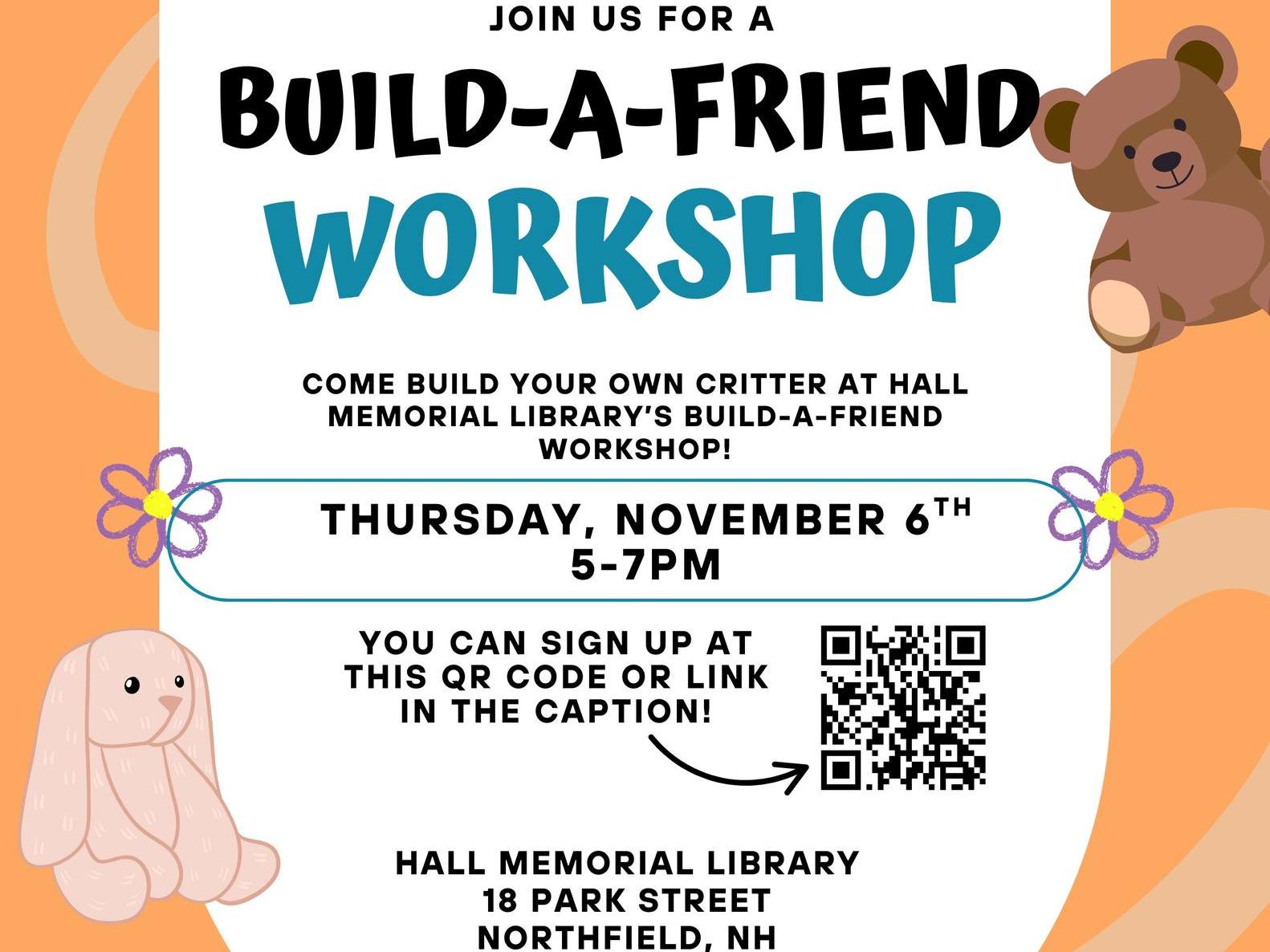build a friend with friends of the library