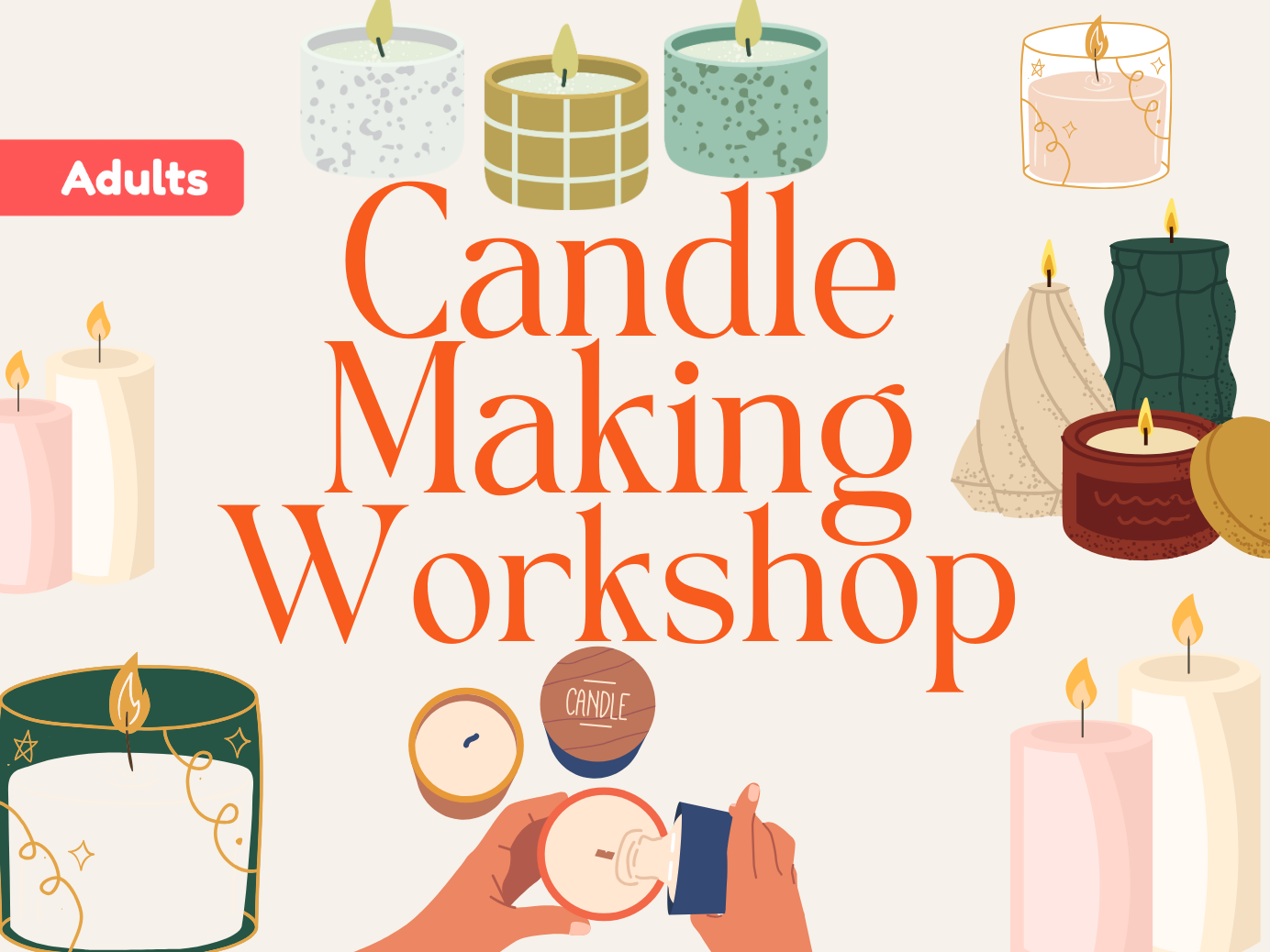 Candle making workshop
