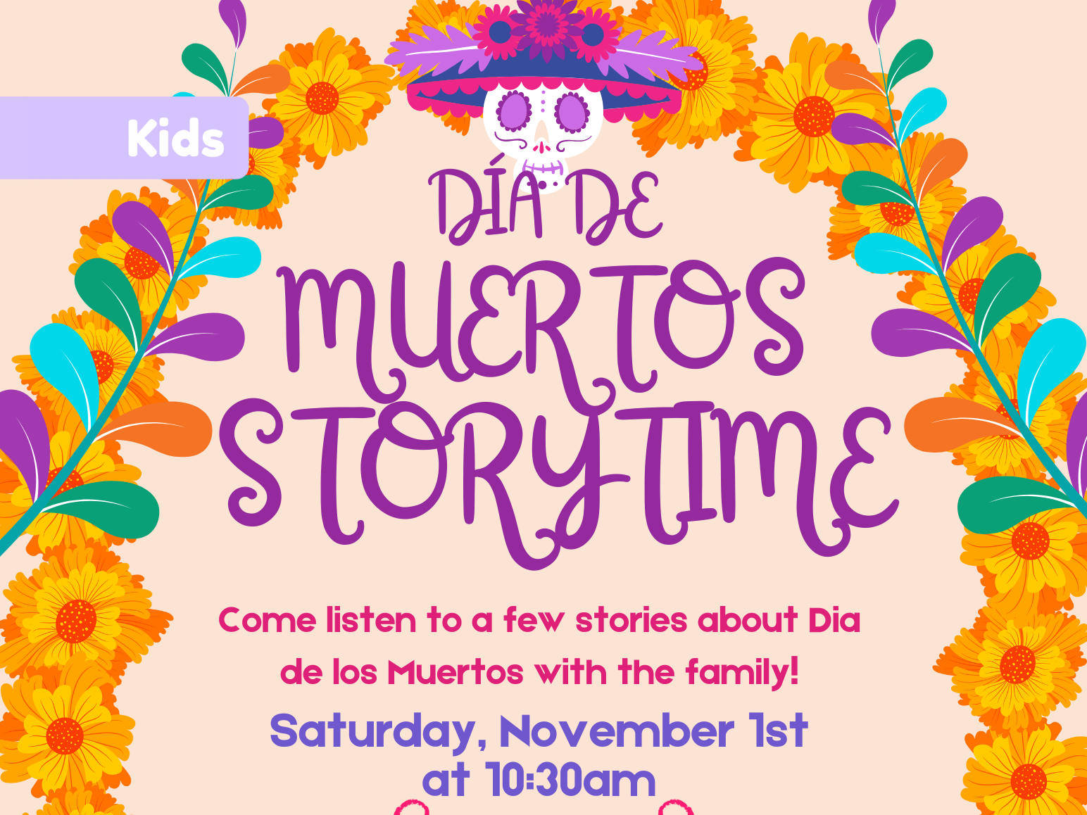dia de los muertos storytime