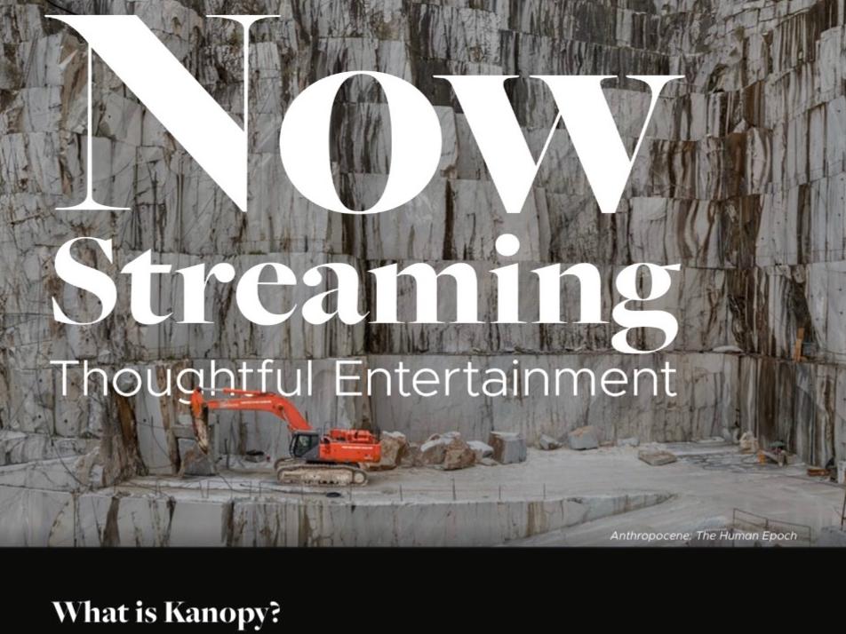 Kanopy Service through HML