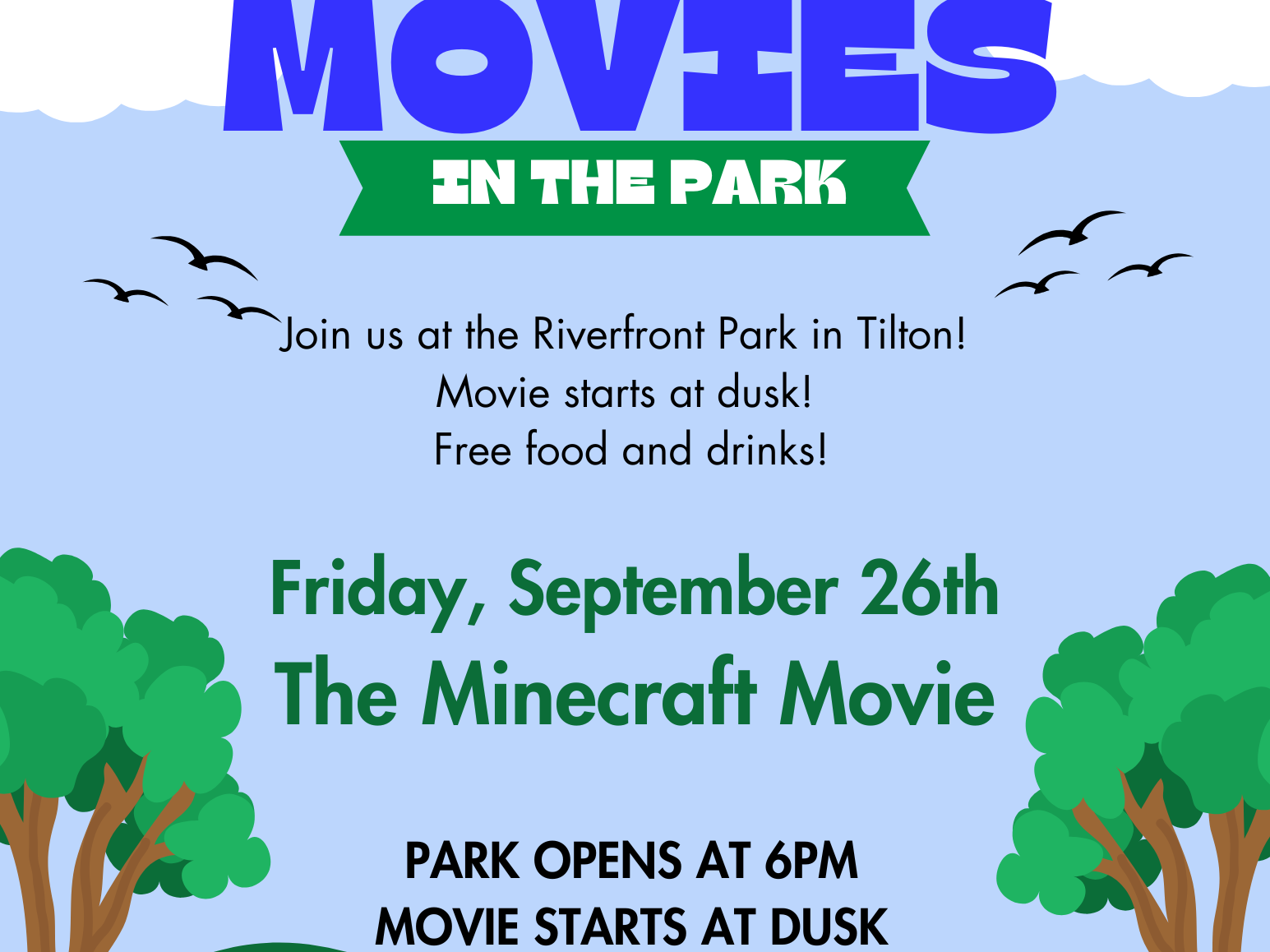 Minecraft Movie September 26th
